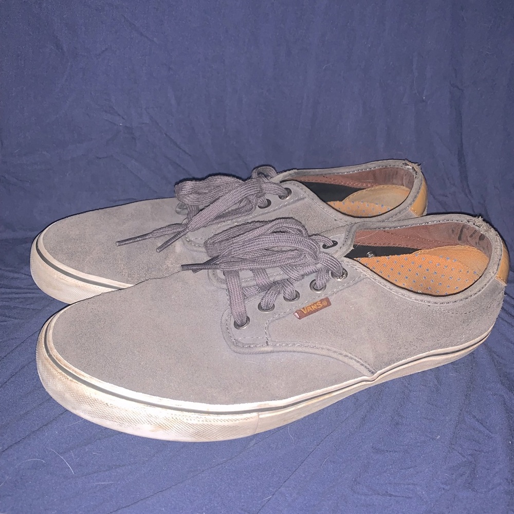 Light Grey Suede Vans